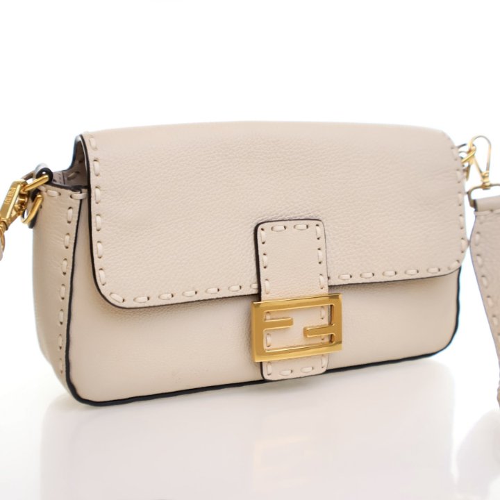 Fendi Cuoio Romano Selleria Baguette