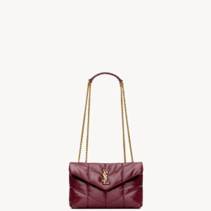 Loulou Puffer Matelassé Leather Shoulder Bag
